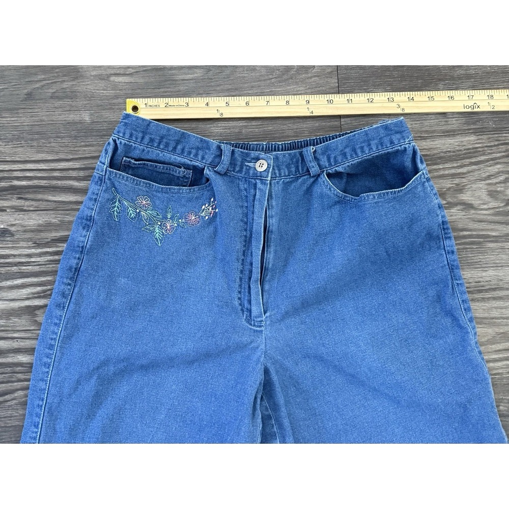SOLD
core teacher core floral Top Jeans Sz 10 Boho Vintage‎ Y2K indie - Picture 9 of 16